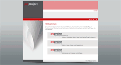 Desktop Screenshot of ppproject.ch